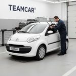 Auto si Moto - Intretinere auto - Stergatoare - Stergatoare Citroën C1 Gen I B0 Hatchback 2005-2014 | Stergator Fata Flat – TeamCar® - Infinity.ro