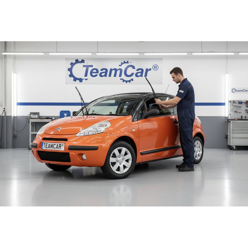 Auto si Moto - Intretinere auto - Stergatoare - Stergatoare Citroën C3 Pluriel Gen I HB Cabriolet 2003-2012 | Set Fata Flat – TeamCar® - Infinity.ro