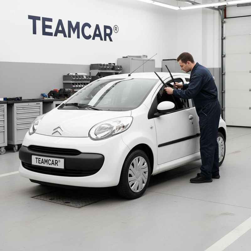 Auto si Moto - Intretinere auto - Stergatoare - Stergatoare Citroën C1 Gen I B0 Hatchback 2005-2014 | Stergator Fata Flat Premium – TeamCar® - Infinity.ro