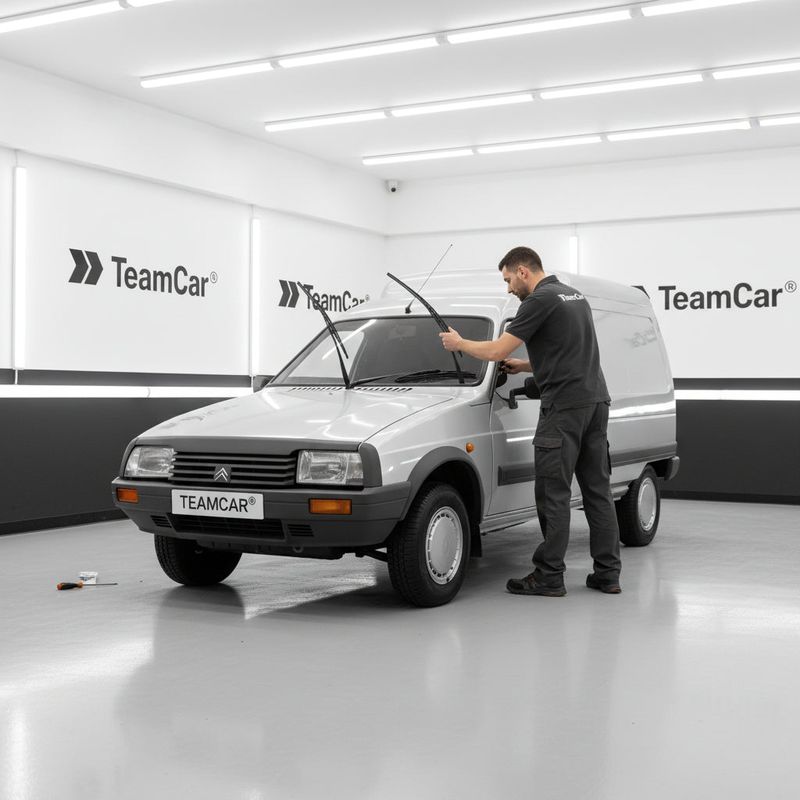 Auto si Moto - Intretinere auto - Stergatoare - Stergatoare Citroën C15 VD- Van 1984-2005 | Stergator Fata Flat Premium – TeamCar® - Infinity.ro