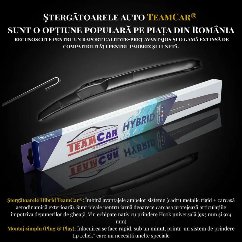 Auto si Moto - Intretinere auto - Stergatoare - Stergatoare Honda Prelude Gen V (BB5-BB9) Coupe 1997-2000 | Set Fata Hibrid – TeamCar® - Infinity.ro