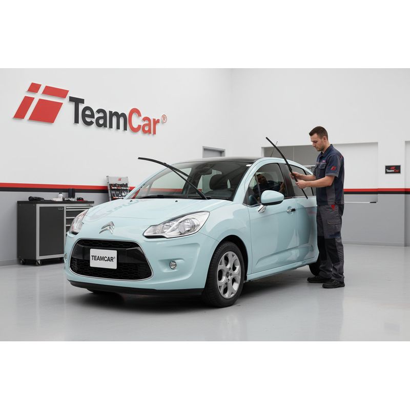 Auto si Moto - Intretinere auto - Stergatoare - Stergatoare Citroën C3 Gen II A51 Hatchback 2009-2016 | Set Fata si Spate Flat Premium – TeamCar® - Infinity.ro