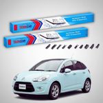 Auto si Moto - Intretinere auto - Stergatoare - Stergatoare Citroën C3 Gen II A51 Hatchback 2009-2016 | Set Fata Flat Premium – TeamCar® - Infinity.ro