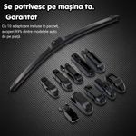 Auto si Moto - Intretinere auto - Stergatoare - Stergator Citroën AX Gen I (ZA) Hatchback 1986-1998 | Set Fata Flat Premium – TeamCar® - Infinity.ro