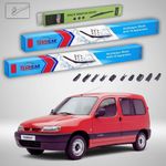 Auto si Moto - Intretinere auto - Stergatoare - Stergatoare Citroën Berlingo Gen I (M49/M59) MPV 2-Door 1996-2008 | Set Fata si Spate Flat Premium – TeamCar® - Infinity.ro