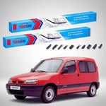 Auto si Moto - Intretinere auto - Stergatoare - Stergatoare Citroën Berlingo Gen I (M49/M59) MPV 2-Door 1996-2008 | Set Fata Flat Premium – TeamCar® - Infinity.ro