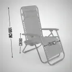 Casa si Gradina - Gradina si terasa - Mobilier exterior - Scaune si sezlonguri gradina - Set 2x Scaun De Gradina, Pliabil , Rezistent, GAIA, Pentru Camping, Drumetie, Picnic, Suport De Pahare Inclus,Negru - Infinity.ro