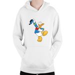 Fashion, accesorii si bijuterii - Copii - Imbracaminte copii - Pulovere si hanorace copii - Hanorac Copii Donald Duck Happy Sailor Strong, alb, marime L Copii - Infinity.ro