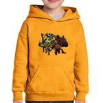 Fashion, accesorii si bijuterii - Copii - Imbracaminte copii - Pulovere si hanorace copii - Hanorac copii Dota 2 All Team Gang Dota2 Video Game, negru, marime L Copii - Infinity.ro