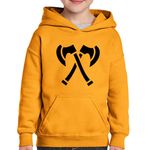 Fashion, accesorii si bijuterii - Copii - Imbracaminte copii - Pulovere si hanorace copii - Hanorac copii Dota 2 Axe Topoare Lupta Viking Dota2, negru, marime L Copii - Infinity.ro