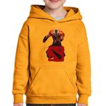 Fashion, accesorii si bijuterii - Copii - Imbracaminte copii - Pulovere si hanorace copii - Hanorac copii Dota 2 Hero Juggernaut Master Killer Dota2, negru, marime L Copii - Infinity.ro