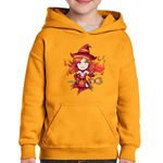 Fashion, accesorii si bijuterii - Copii - Imbracaminte copii - Pulovere si hanorace copii - Hanorac copii Dota 2 Lina Slayer Hero Fan Art Chibi, negru, marime L Copii - Infinity.ro