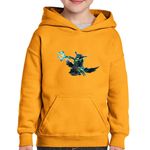 Fashion, accesorii si bijuterii - Copii - Imbracaminte copii - Pulovere si hanorace copii - Hanorac copii Dota 2 Obsidian Destroyer Evil Hero Game, negru, marime L Copii - Infinity.ro