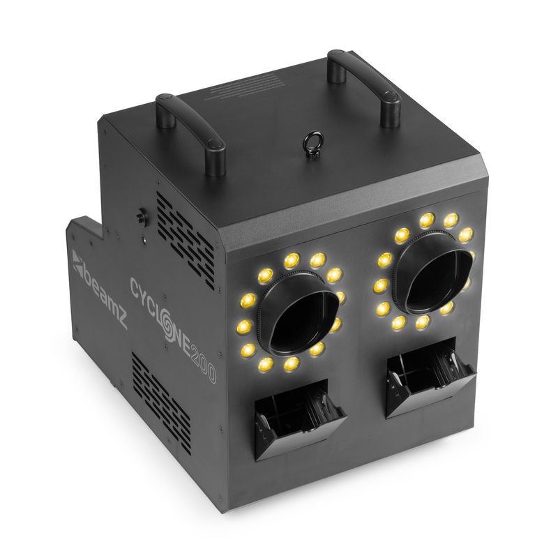 TV, Audio-Video si Foto - Audio profesionale - Echipamente DJ - Masina fum si baloane BeamZ CYCLONE200, DMX, LED RGBW - Infinity.ro