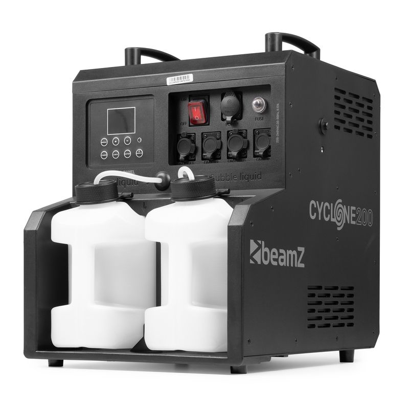 TV, Audio-Video si Foto - Audio profesionale - Echipamente DJ - Masina fum si baloane BeamZ CYCLONE200, DMX, LED RGBW - Infinity.ro