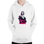 Fashion, accesorii si bijuterii - Copii - Imbracaminte copii - Pulovere si hanorace copii - Hanorac Copii Dua Lipa English Singer Songwriter Mezzo-Soprano, alb, marime L Copii - Infinity.ro