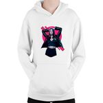 Fashion, accesorii si bijuterii - Copii - Imbracaminte copii - Pulovere si hanorace copii - Hanorac Copii Dua Lipa Rise Concept Dance Idol Songs, alb, marime L Copii - Infinity.ro