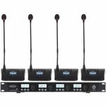 TV, Audio-Video si Foto - Audio profesionale - Microfoane profesionale - Sistem Microfoane Conferinta Wireless Sirus Quad R 470 - Infinity.ro
