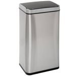 Casa si Gradina - Mobilier - Organizare si depozitare - Cosuri de gunoi - Cos de gunoi 5Five Sensor, 40L, otel inoxidabil, deschidere automata, 33x24x66 cm, argintiu - Infinity.ro