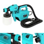 Casa si Gradina - Constructii - Vopsea si tencuieli - Pistoale si sisteme de vopsit si tencuit - Pistol electric de vopsit 800W 1000ml/min - Infinity.ro