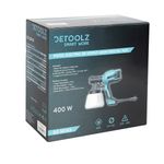 Casa si Gradina - Constructii - Vopsea si tencuieli - Pistoale si sisteme de vopsit si tencuit - Pistol electric de vopsit 400W 1000 ml/min, Pulverizati de la o distanta de 10 - 30 cm fata de obiect - Infinity.ro