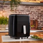Electronice si Electrocasnice - Electrocasnice bucatarie - Aparate de gatit & desert - Friteuze - Friteuza cu aer cald, grill si abur Tefal Easy Fry & Steam FW201815, 1700W, 6.89 litri, 7 programe automate - Infinity.ro