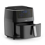 Electronice si Electrocasnice - Electrocasnice bucatarie - Aparate de gatit & desert - Friteuze - Friteuza cu aer cald, grill si abur Tefal Easy Fry & Steam FW201815, 1700W, 6.89 litri, 7 programe automate - Infinity.ro