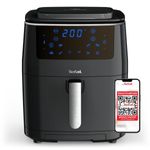 Electronice si Electrocasnice - Electrocasnice bucatarie - Aparate de gatit & desert - Friteuze - Friteuza cu aer cald, grill si abur Tefal Easy Fry & Steam FW201815, 1700W, 6.89 litri, 7 programe automate - Infinity.ro