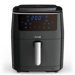 Electronice si Electrocasnice - Electrocasnice bucatarie - Aparate de gatit & desert - Friteuze - Friteuza cu aer cald, grill si abur Tefal Easy Fry & Steam FW201815, 1700W, 6.89 litri, 7 programe automate - Infinity.ro