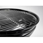Casa si Gradina - Gradina si terasa - Gratare si accesorii - Gratare de gradina - Gratar rotund, din otel, cu suport cromat, tava din inox, 43x37cm, negru - Infinity.ro
