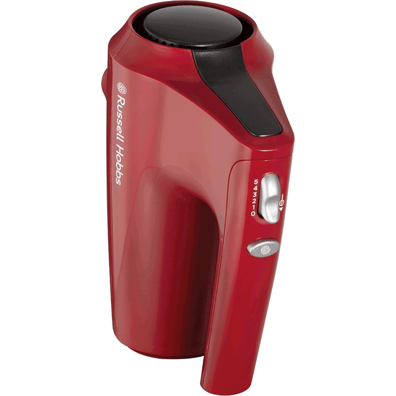 Electronice si Electrocasnice - Electrocasnice bucatarie - Mixere, tocatoare & roboti de bucatarie - Mixere - Mixer de mana Russell Hobbs 27150-56 Desire, 350W, 5 viteze + turbo, accesorii crom lavabile la masina de spalat vase - Infinity.ro