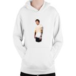Fashion, accesorii si bijuterii - Copii - Imbracaminte copii - Pulovere si hanorace copii - Hanorac Copii Ed Sheeran Tattoos Colorful Beautiful Voice Skills, alb, marime L Copii - Infinity.ro