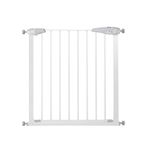 Casa si Gradina - Mobilier - Mobilier copii - Sisteme de siguranta - Poarta de siguranta Safety Gate pentru scari, ajustabila 104-113 cm, din otel, alba - Infinity.ro
