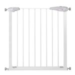Casa si Gradina - Mobilier - Mobilier copii - Sisteme de siguranta - Poarta de siguranta Safety Gate pentru scari, ajustabila 132-141 cm, din otel, alba - Infinity.ro