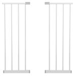Casa si Gradina - Mobilier - Mobilier copii - Sisteme de siguranta - Poarta de siguranta Safety Gate pentru scari, ajustabila 132-141 cm, din otel, alba - Infinity.ro