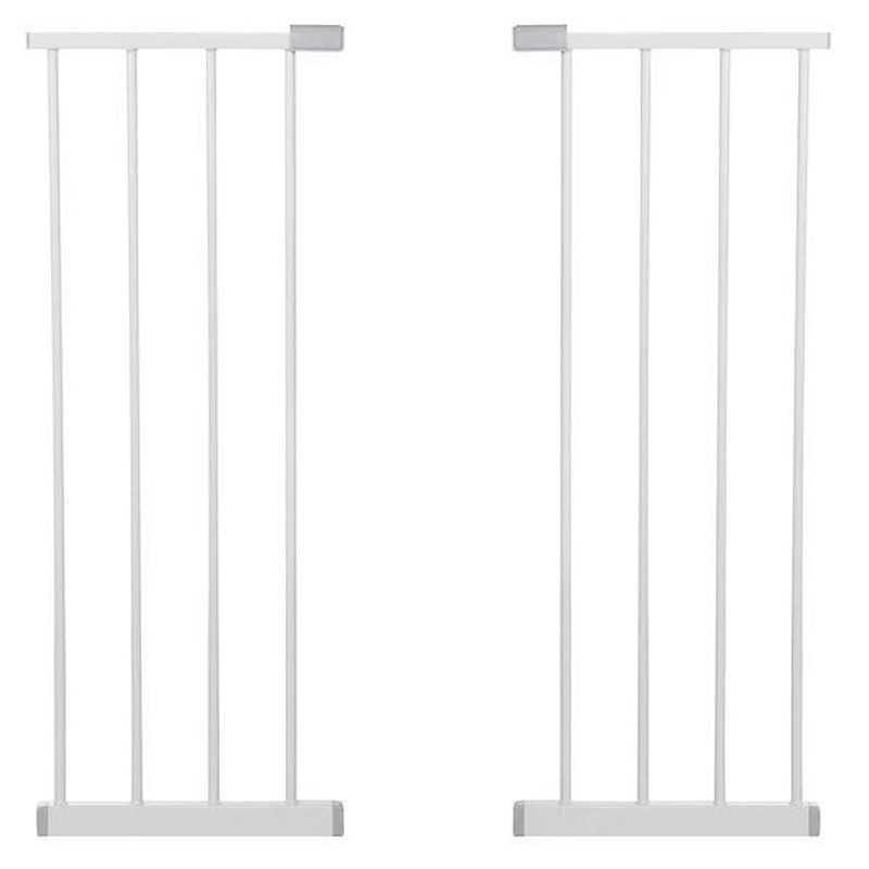 Casa si Gradina - Mobilier - Mobilier copii - Sisteme de siguranta - Poarta de siguranta Safety Gate pentru scari, ajustabila 132-141 cm, din otel, alba - Infinity.ro