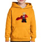 Fashion, accesorii si bijuterii - Copii - Imbracaminte copii - Pulovere si hanorace copii - Hanorac copii Edward Elric Alphonse  Fullmetal Alchemist Anime, negru, marime L Copii - Infinity.ro