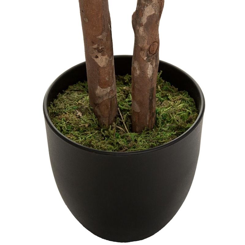 Casa si Gradina - Decoratiuni - Obiecte decorative - Plante artificiale - Planta artificiala Schefflera cu ghiveci, 135 cm, verde - Infinity.ro