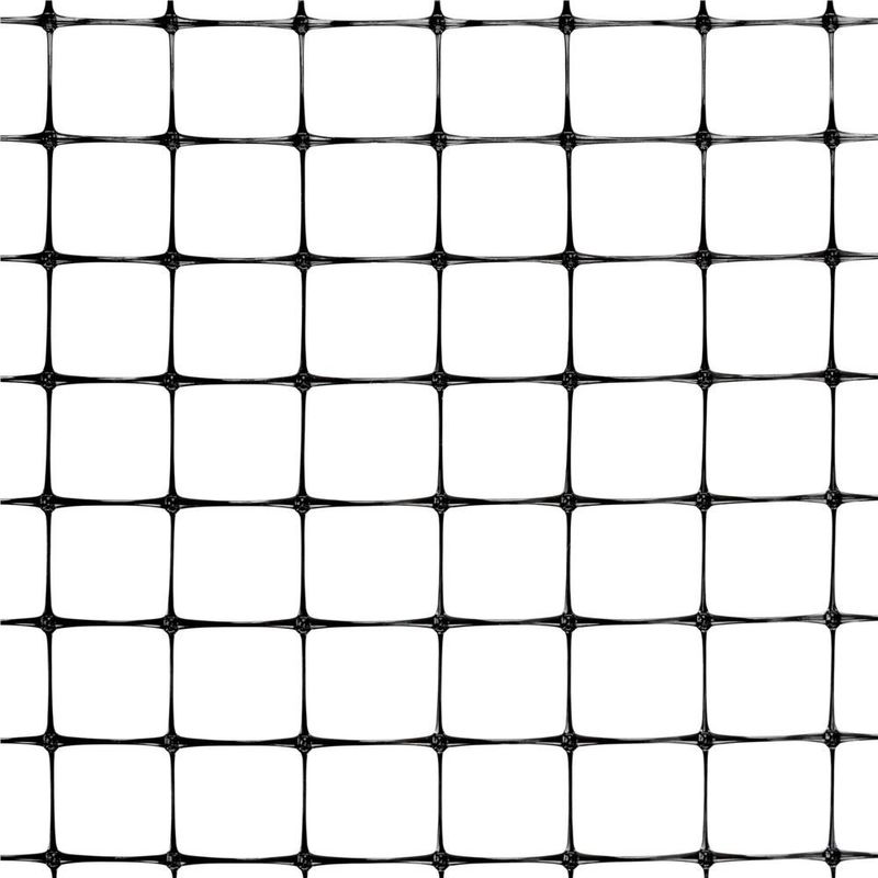 Casa si Gradina - Gradinarit si plante - Sere si solarii - Plasa gradina anti daunatori si cartite, 45g/m2, 2x100 metri, ochiuri 16 mm, negru - Infinity.ro