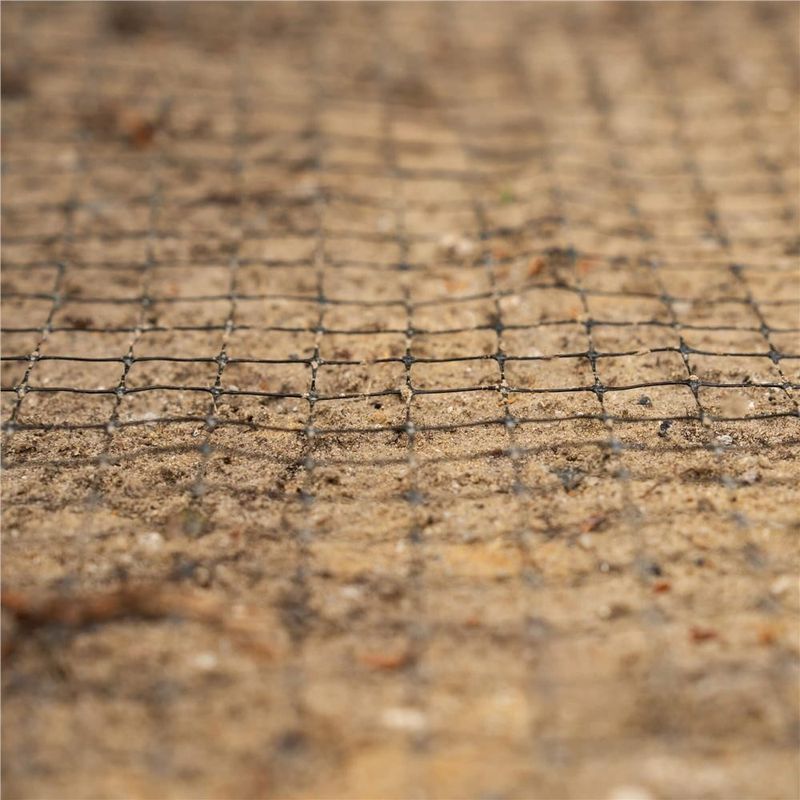 Casa si Gradina - Gradinarit si plante - Sere si solarii - Plasa gradina anti daunatori si cartite, 45g/m2, 2x100 metri, ochiuri 16 mm, negru - Infinity.ro