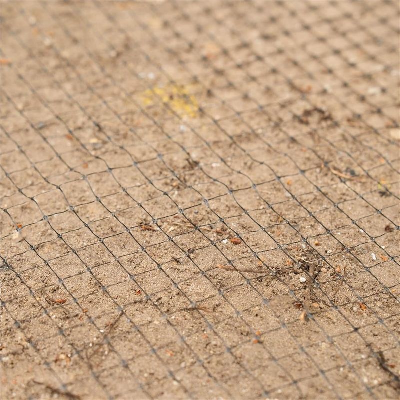 Casa si Gradina - Gradinarit si plante - Sere si solarii - Plasa gradina anti daunatori si cartite, 45g/m2, 2x100 metri, ochiuri 16 mm, negru - Infinity.ro