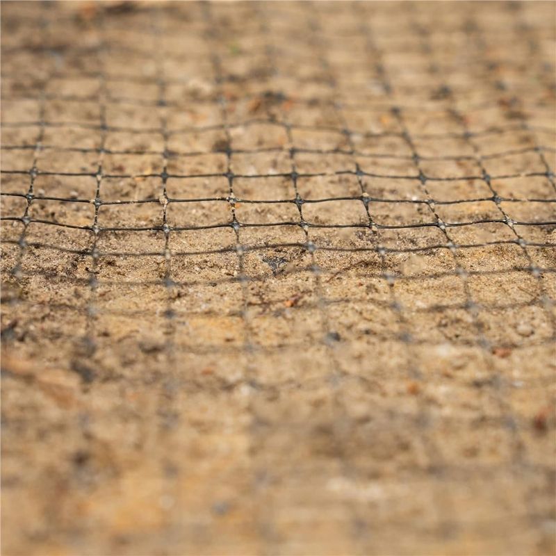 Casa si Gradina - Gradinarit si plante - Sere si solarii - Plasa gradina anti daunatori si cartite, 45g/m2, 2x200 metri, ochiuri 15 mm, negru - Infinity.ro
