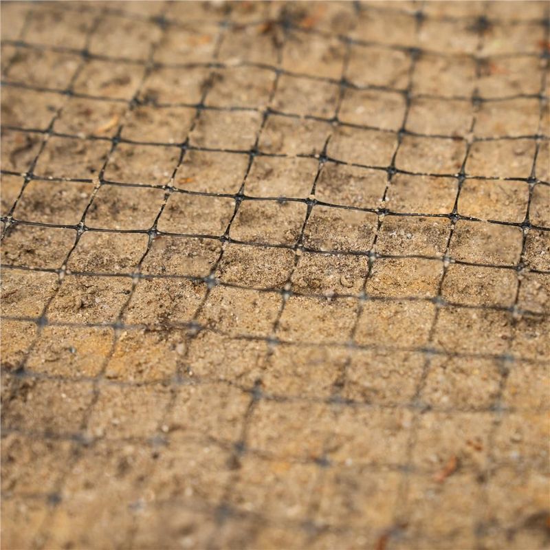 Casa si Gradina - Gradinarit si plante - Sere si solarii - Plasa gradina anti daunatori si cartite, 45g/m2, 2x200 metri, ochiuri 15 mm, negru - Infinity.ro