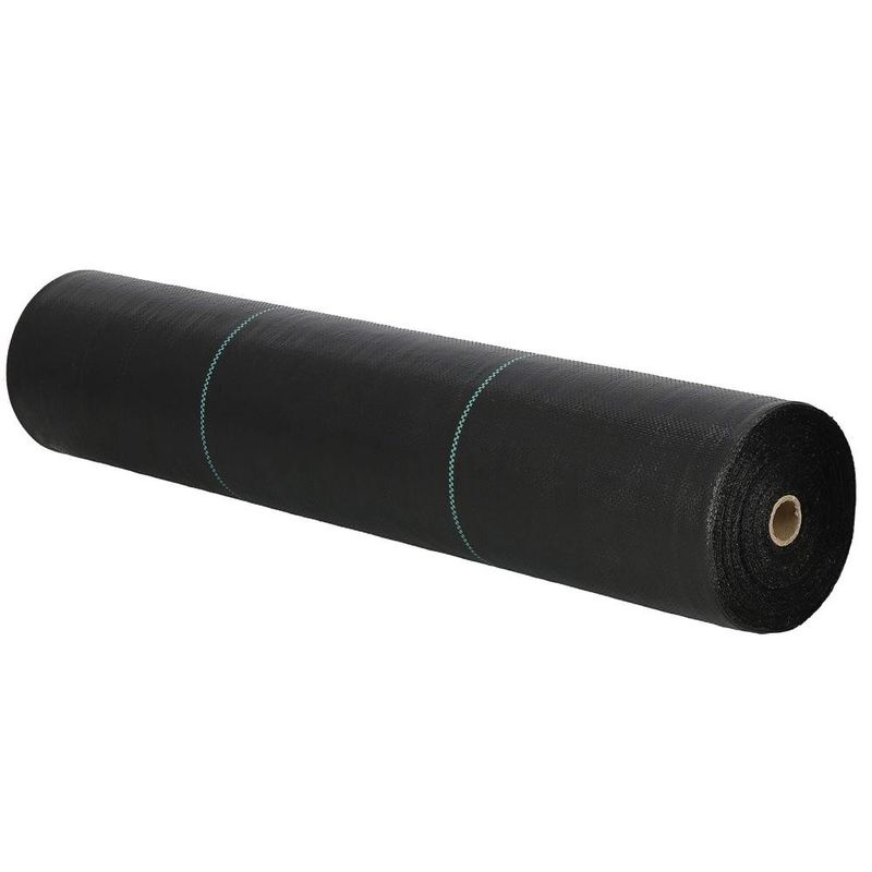 Casa si Gradina - Gradinarit si plante - Sere si solarii - Folie agrotextil, mulcire, antiburuieni, filtru UV, 50 x 1.1metri, 135g/m2, negru - Infinity.ro