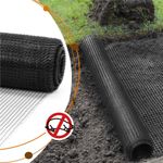 Casa si Gradina - Gradinarit si plante - Sere si solarii - Plasa gradina anti daunatori si cartite, 45g/m2, 2x200 metri, ochiuri 15 mm, negru - Infinity.ro