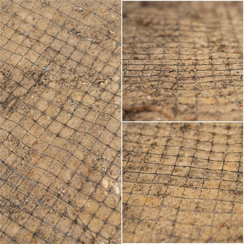 Casa si Gradina - Gradinarit si plante - Sere si solarii - Plasa gradina anti daunatori si cartite, 45g/m2, 2x200 metri, ochiuri 15 mm, negru - Infinity.ro