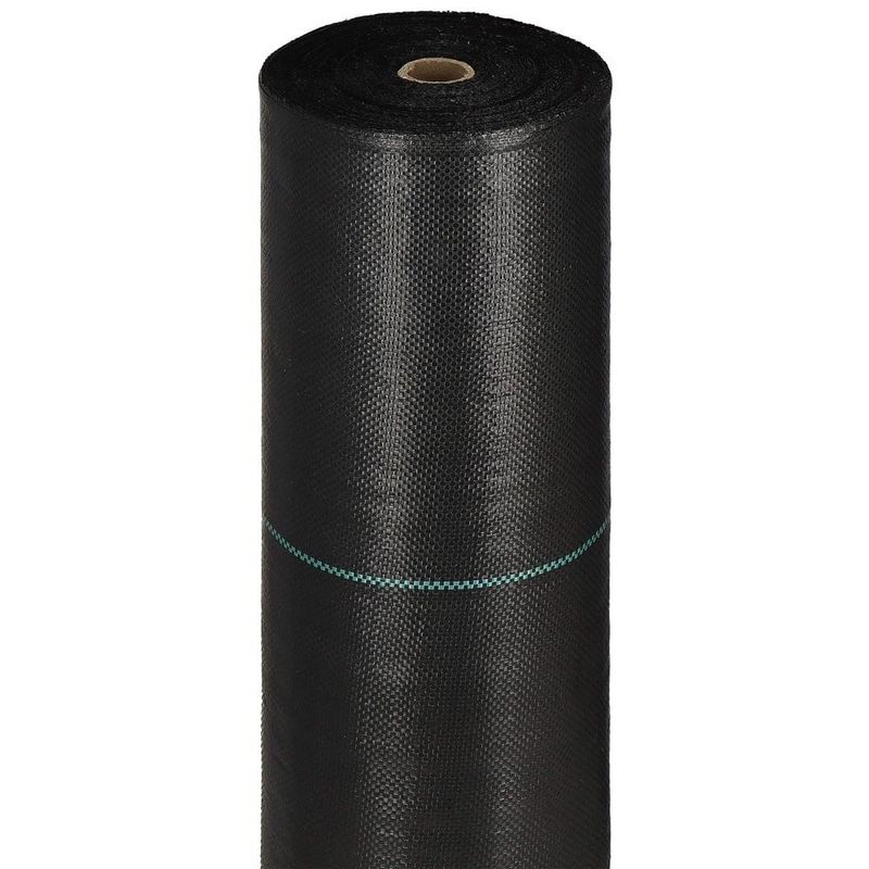 Casa si Gradina - Gradinarit si plante - Sere si solarii - Folie agrotextil, mulcire, antiburuieni, filtru UV, 50 x 1.1metri, 135g/m2, negru - Infinity.ro
