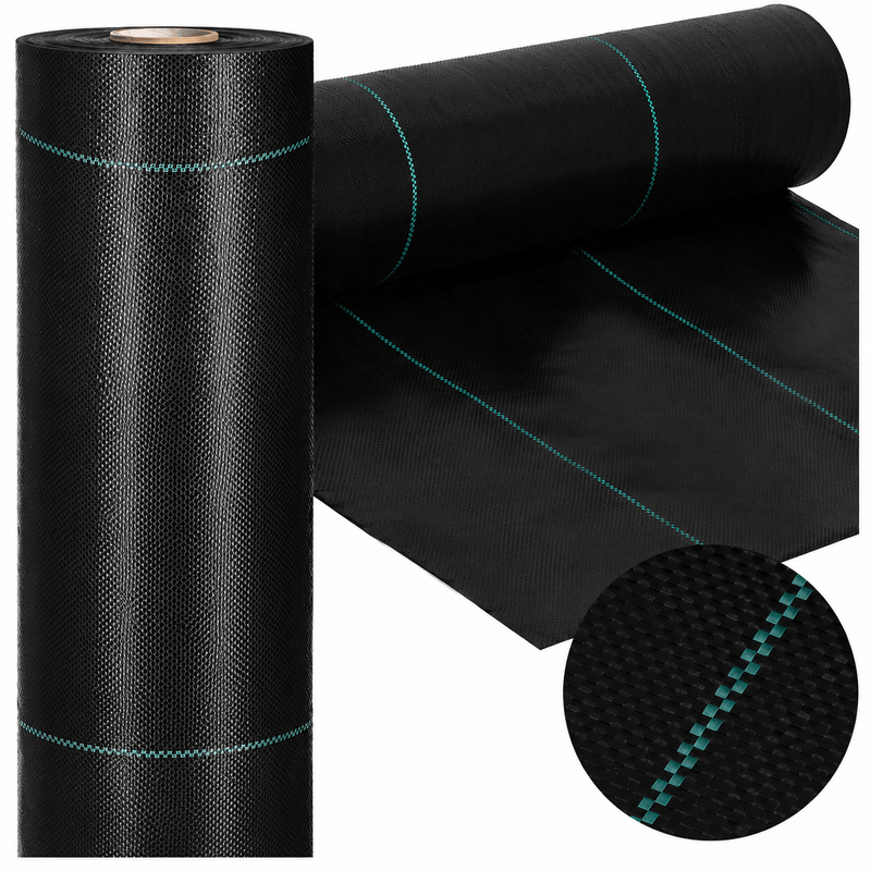 Casa si Gradina - Gradinarit si plante - Sere si solarii - Folie agrotextil, mulcire, antiburuieni, filtru UV, 50 x 1.1metri, 135g/m2, negru - Infinity.ro