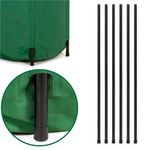 Casa si Gradina - Gradinarit si plante - Instalatii si accesorii pentru irigatii - Accesorii irigare - Rezervor pliabil pentru colectarea apei de ploaie, 250 L, PVC 1000D, cu 2 robinete si sistem preaplin, verde - Infinity.ro