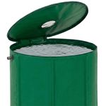 Casa si Gradina - Gradinarit si plante - Instalatii si accesorii pentru irigatii - Accesorii irigare - Rezervor pliabil pentru colectarea apei de ploaie, 250 L, PVC 1000D, cu 2 robinete si sistem preaplin, verde - Infinity.ro